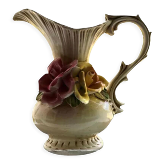 Capodimonte jug or vase