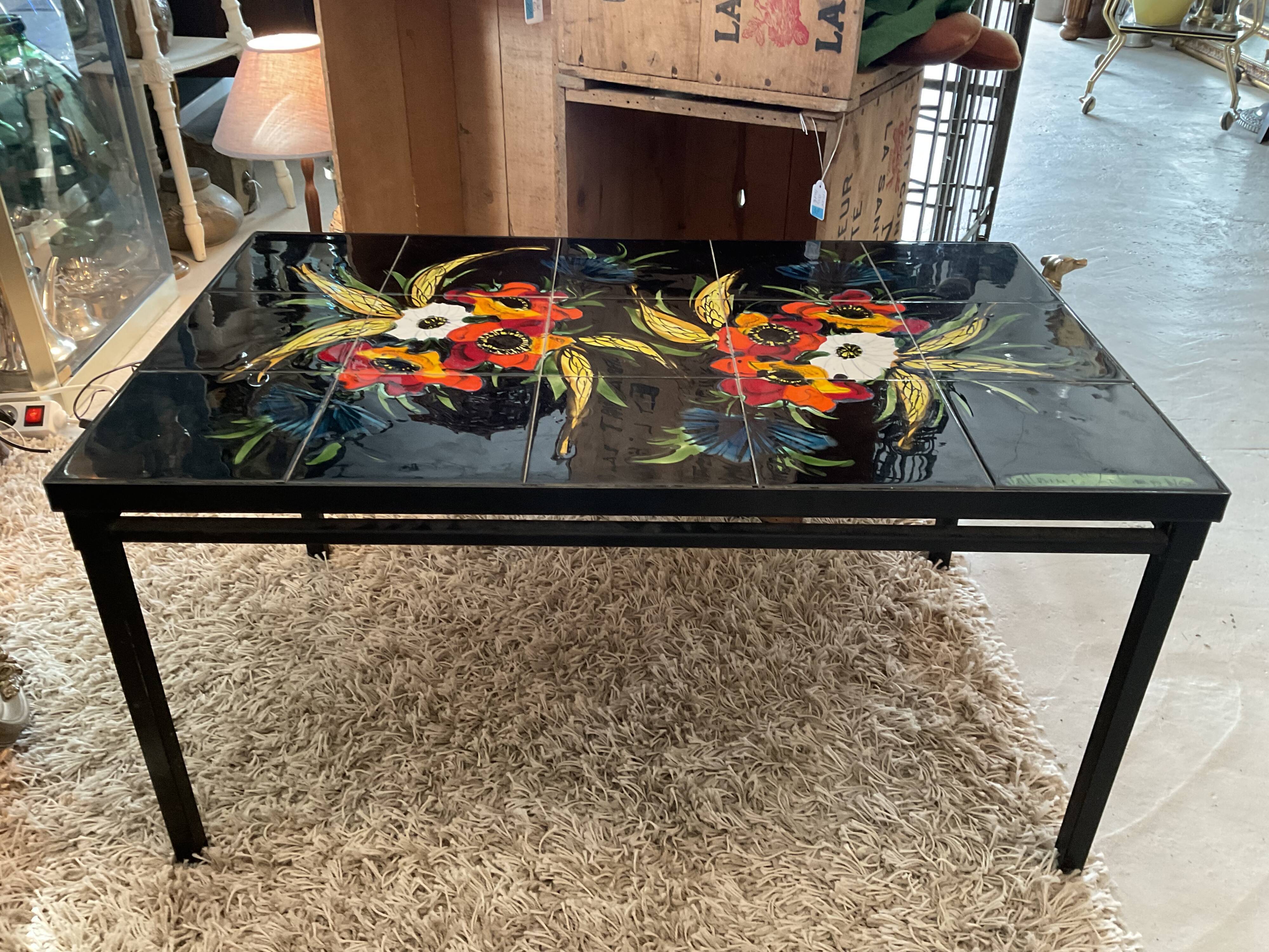 Coffee table Vallauris.Lagrange.vintage