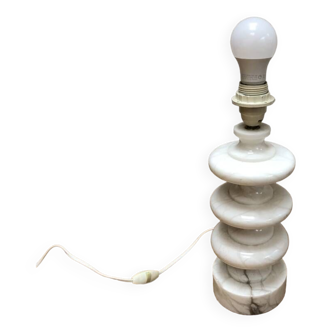 Large vintage marble lamp 1970