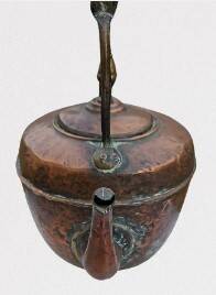 Bouilloire en cuivre. XIXème