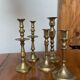 Bougeoirs en laiton