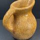 Contemporary ceramic very heavy modernist pitcher to identify H 16.5 cm