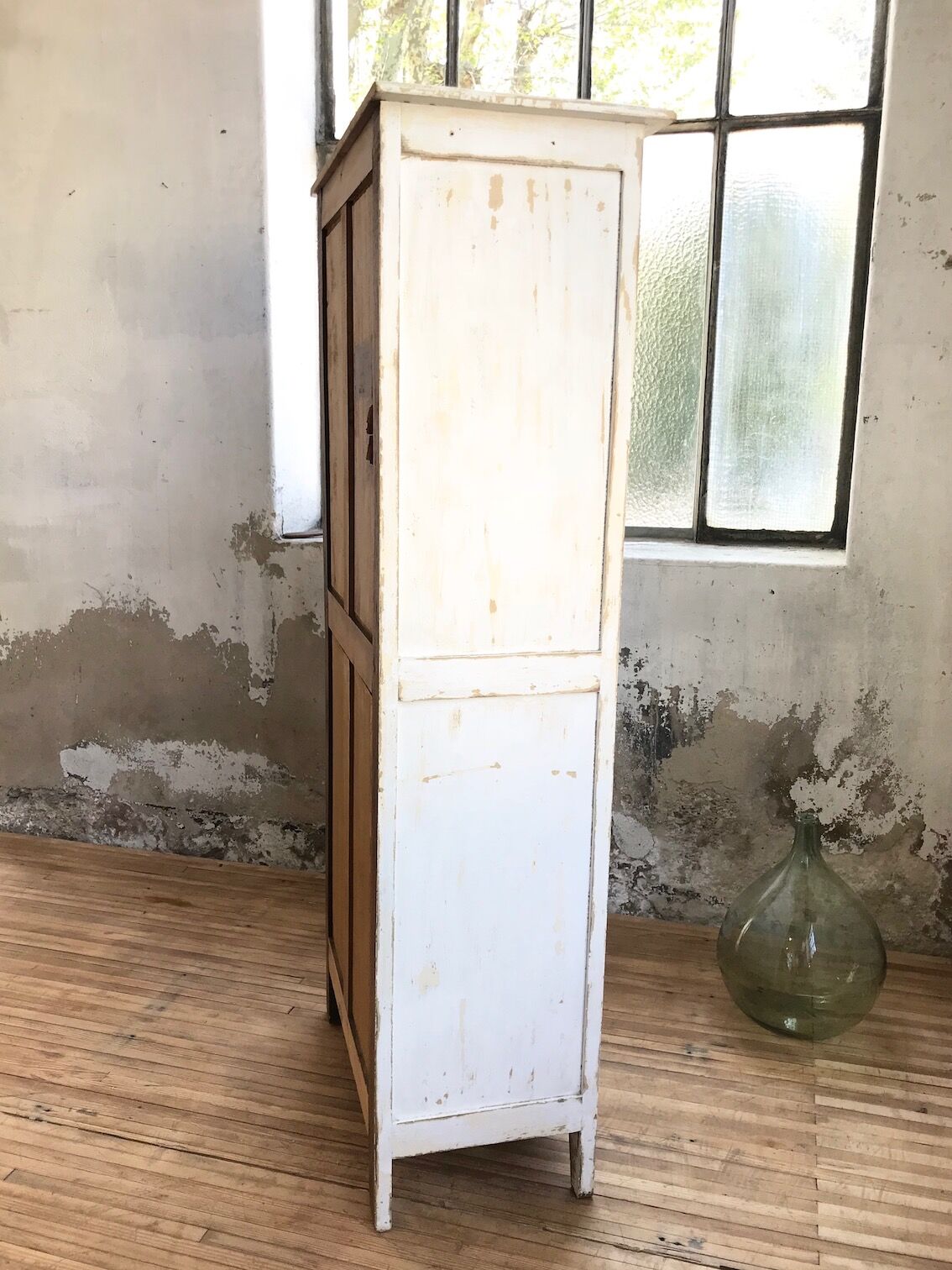 White parisian wardrobe