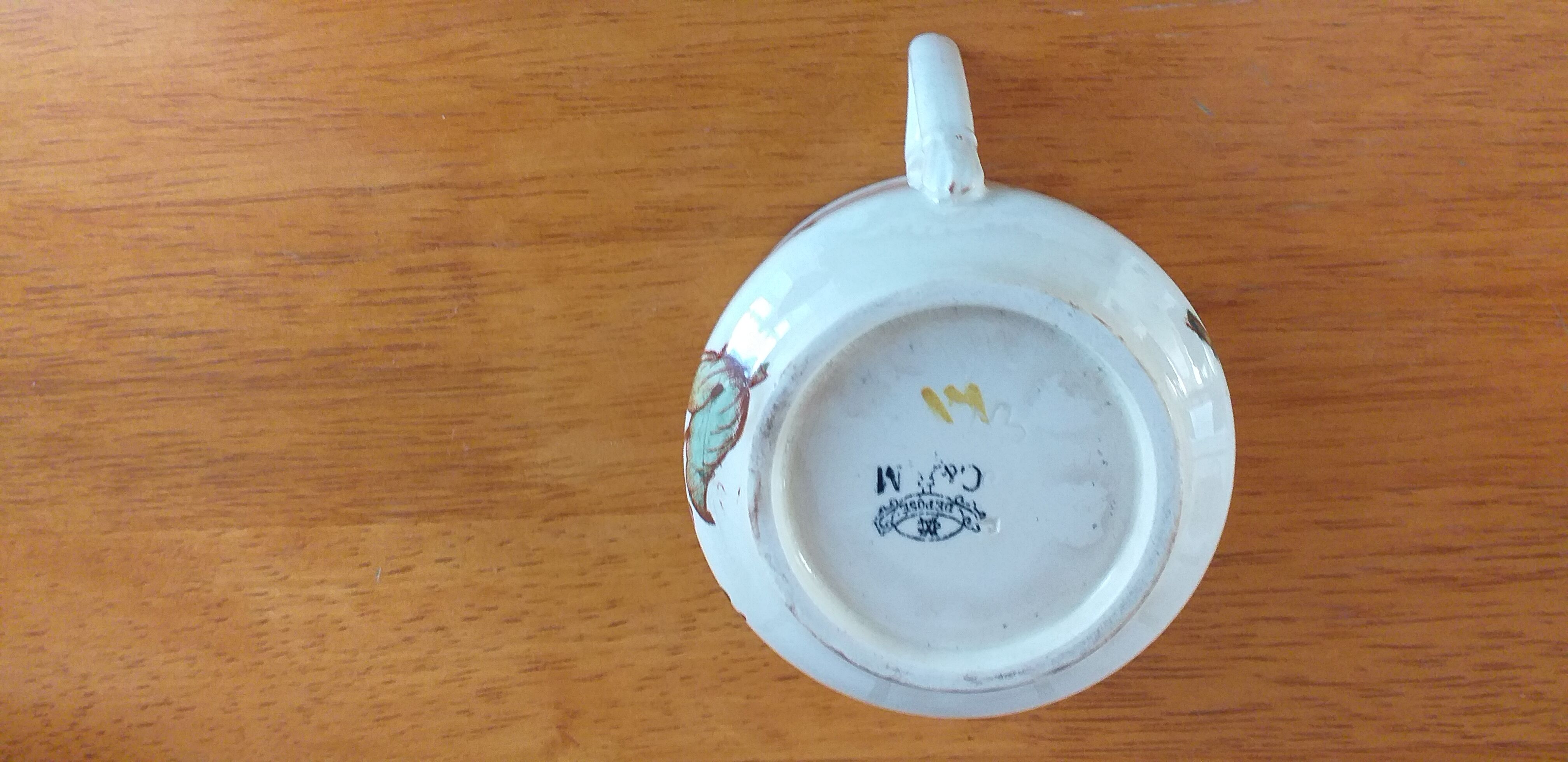 Porcelain cup Creil and Montereau