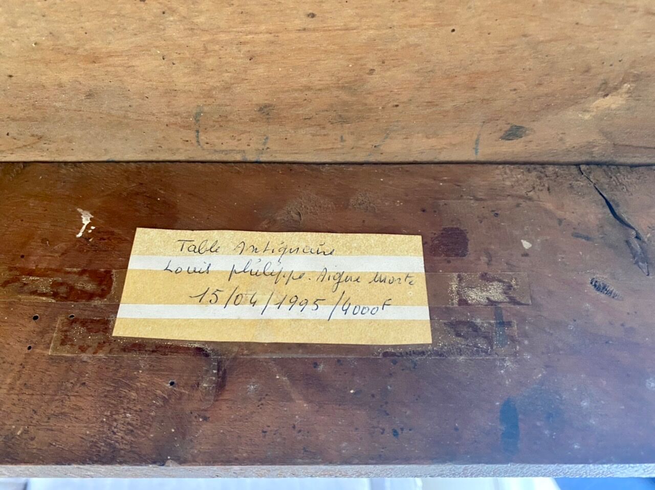 Louis Philippe coffee table