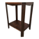 Art Deco Console 1930 walnut veneer.