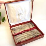 PLATIL 12 Couverts à Poisson  Métal Argenté