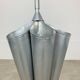 Gray metal umbrella stand 97 cm