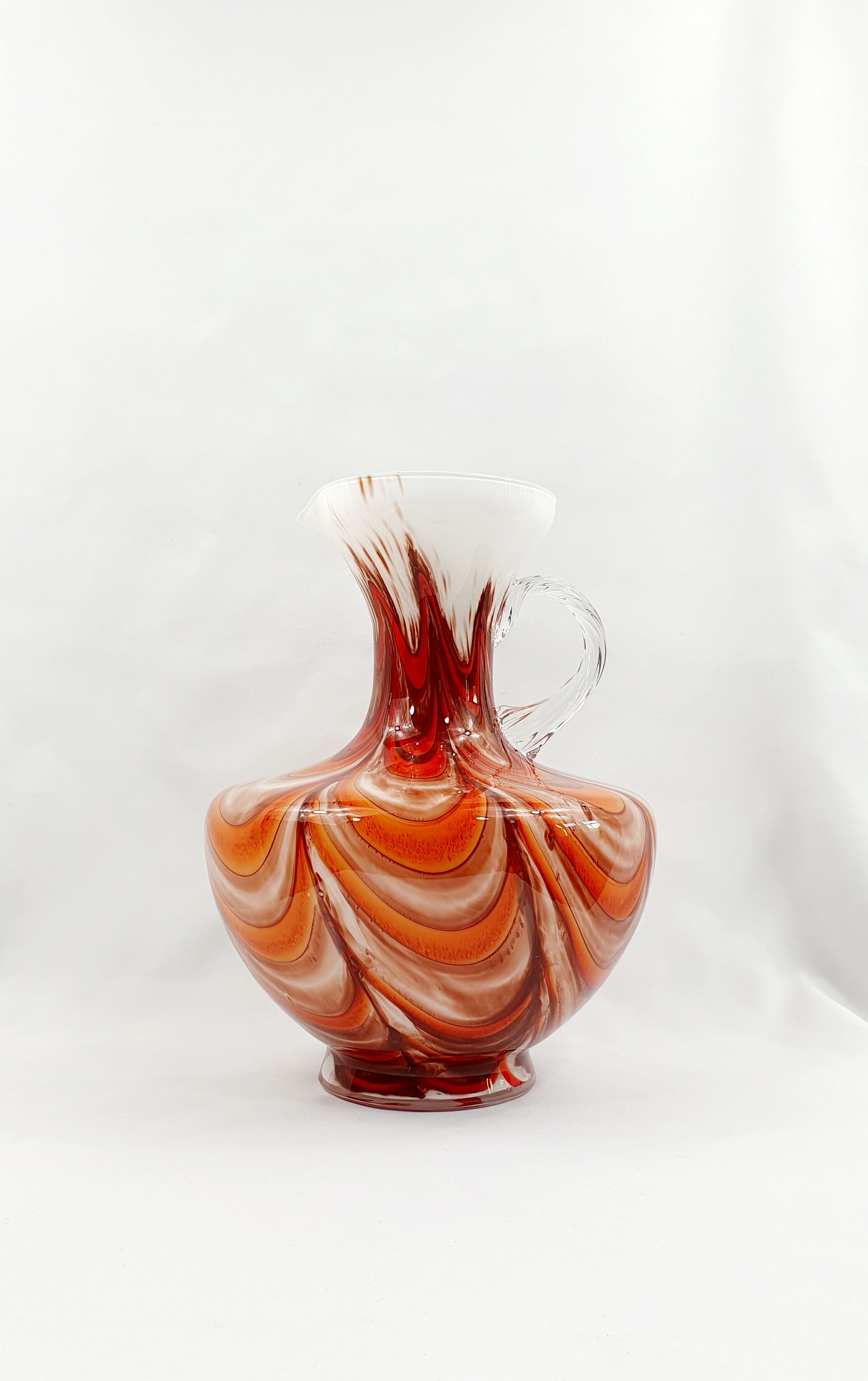 Opaline vase Stelvia Florence vintage 70