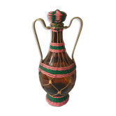 Carafe scoubidou vintage
