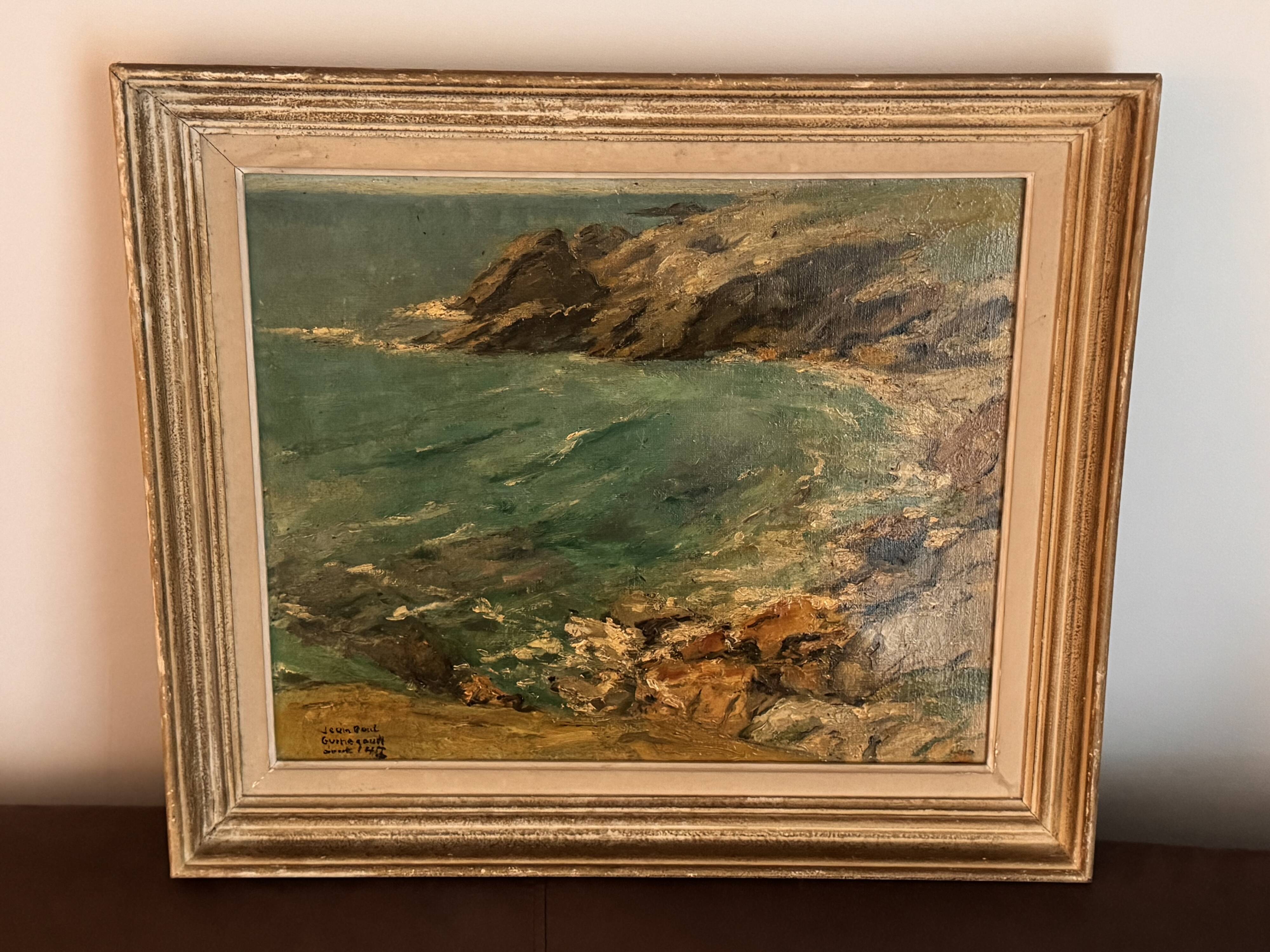 Seascape by Jean Paul Guinegault (1948)