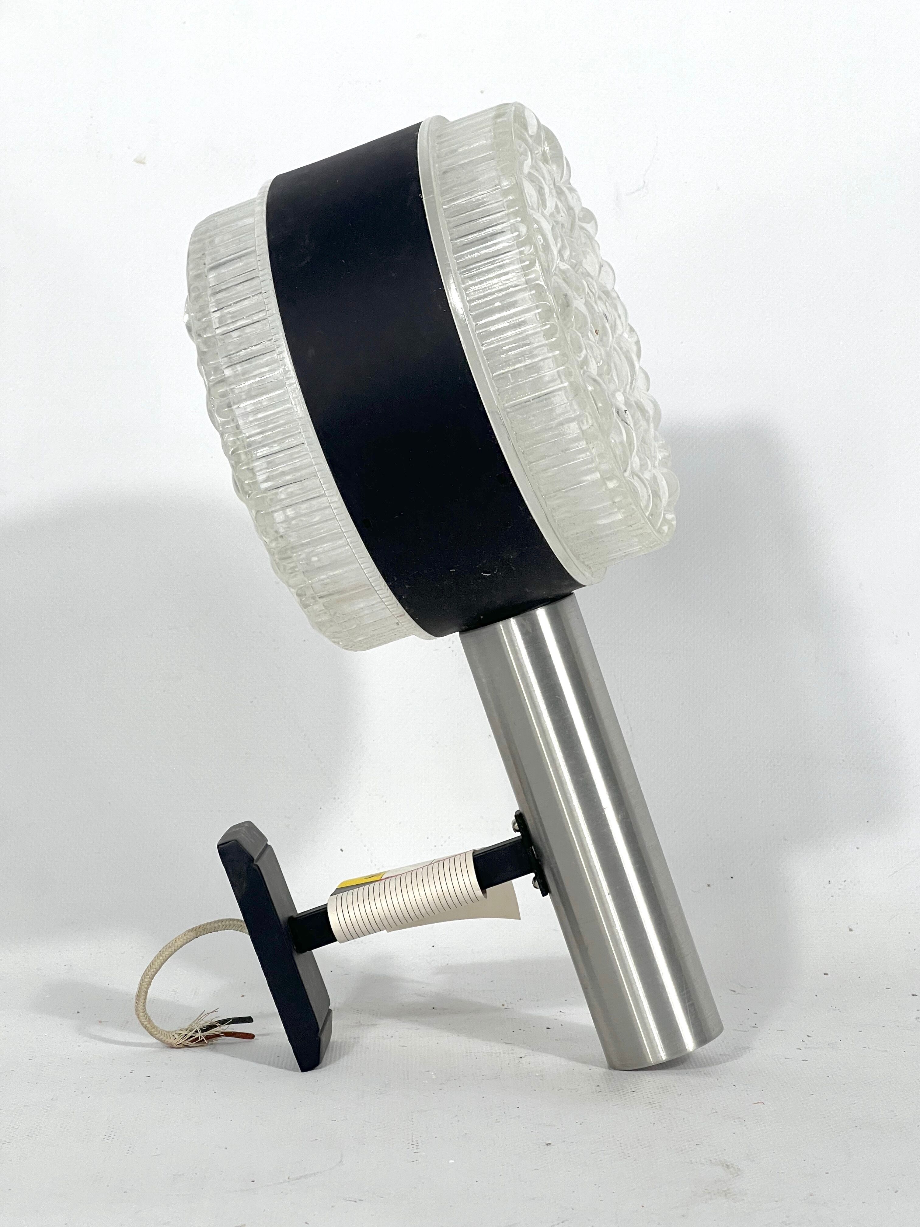 Stilux Milano, single large sconce model Balaton. Italy 1960s