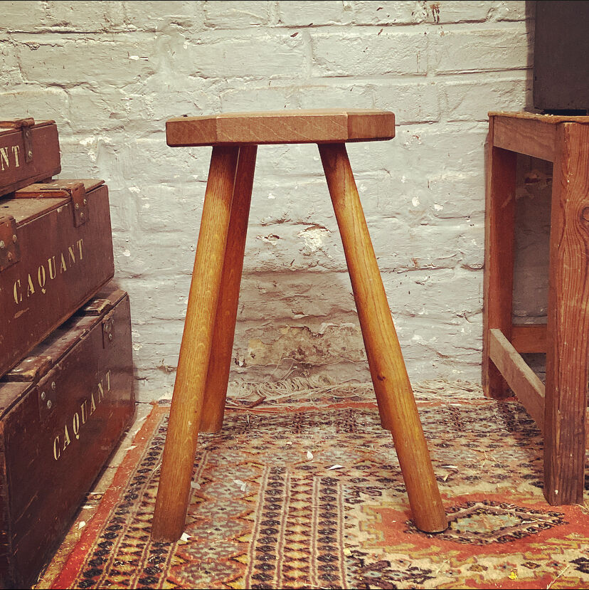 Wooden stool