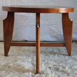 Table basse ronde style scandinave