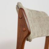 Mid-Century Model 49 Dining Chairs in Teak by Erik Buch for Odense Machine Gunning, 1960s, Set of 8