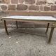Table basse style louis xvi empire en bronze doré 1950