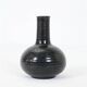 Handcrafted black Hegnetslund Keramik vase / 1960s / 1970s / mid-century Danish modern design