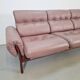 Vintage Teak Leather Sofa from Coja, Netherlands, 1960s