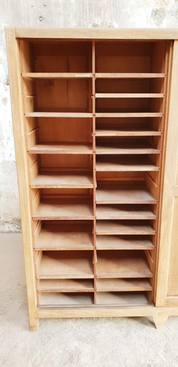 Furniture with vintage sliding doors