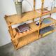Large rattan shelf 1960