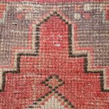 2x3 Red Beige Classic Vintage Rug, 43x82Cm