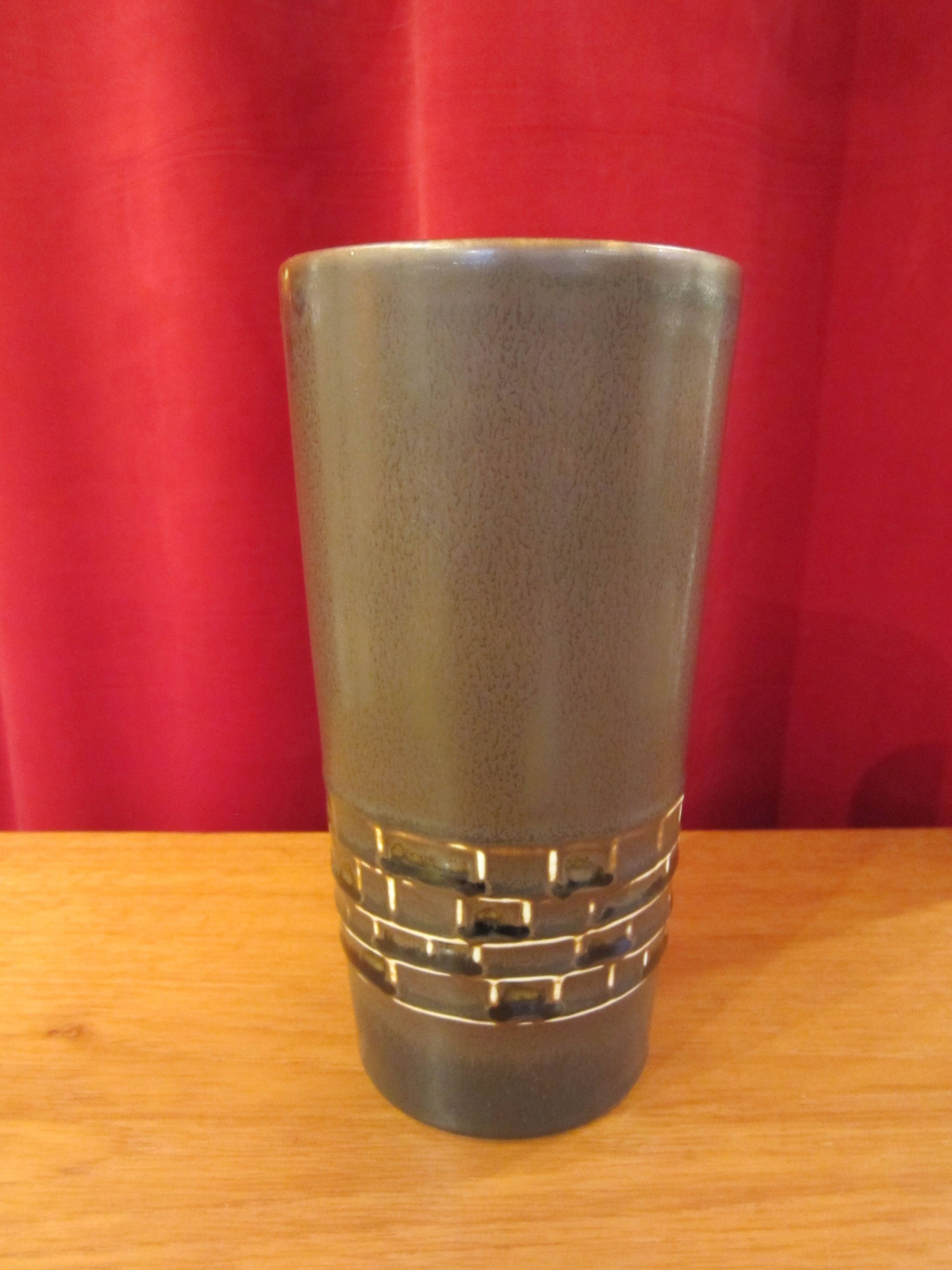 Scandinavian ceramic vase by Hertha Bengtsson for Rörstrand