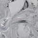 Large Pressed-Moulded Glass Vase "Swan" - Art Deco Style