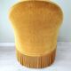 Vintage ochre armchair