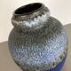 Vase en céramique multicolore 286-42 fabriqué par Scheurich, années 1970