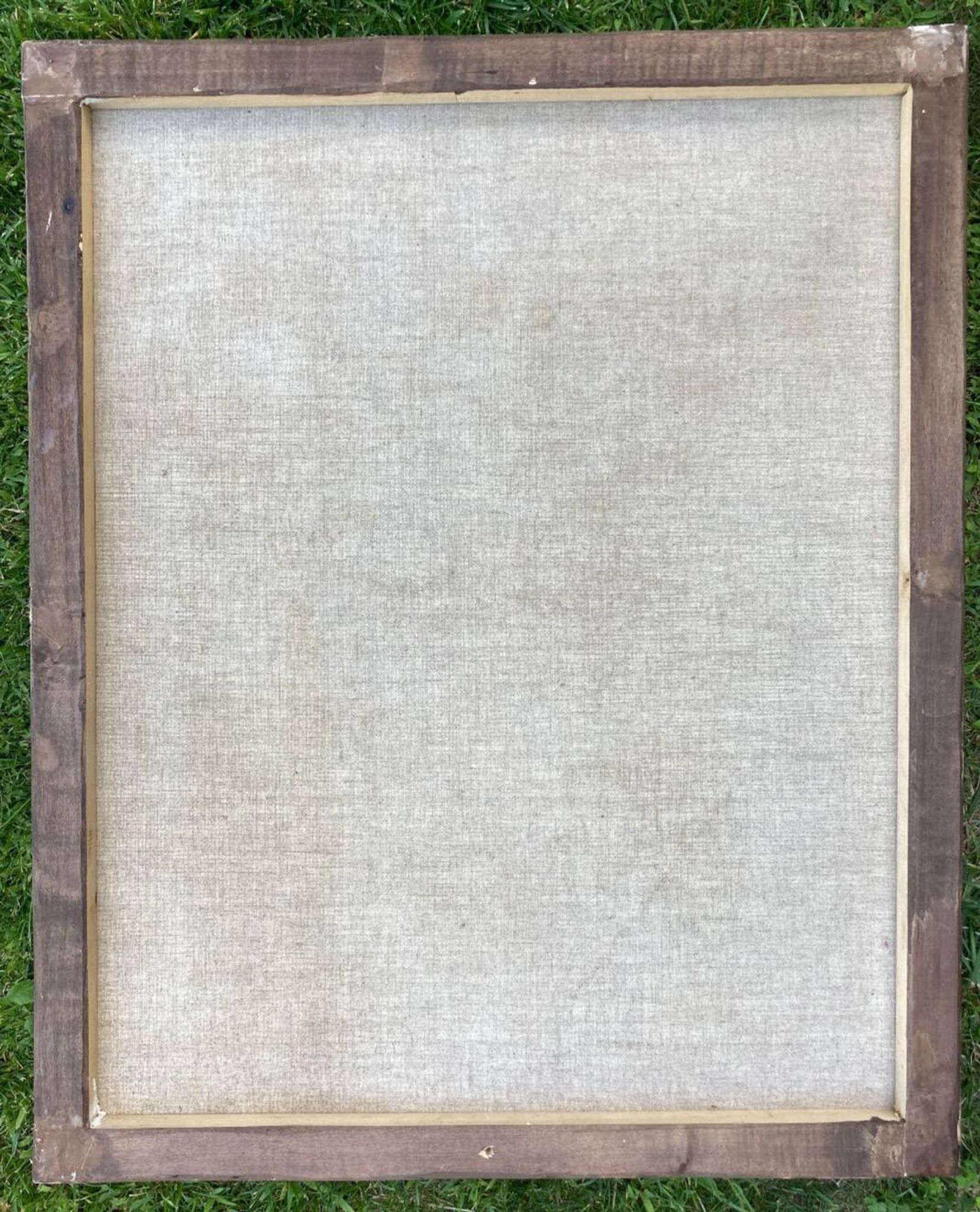 Antique painting - Scene from Antiquity - gilded wooden frame