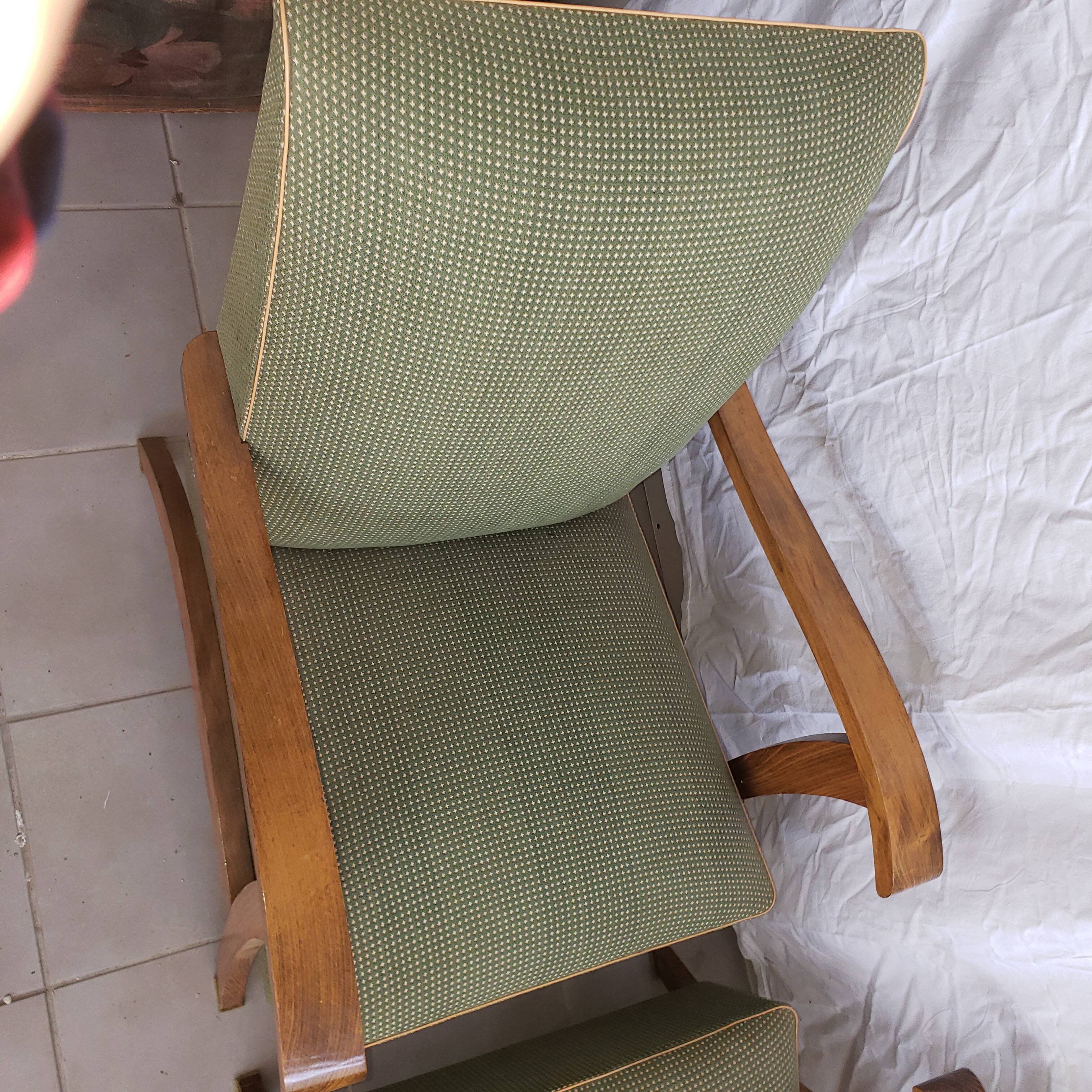 Pair of vintage armchairs 50s