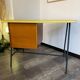 Yellow formica desk