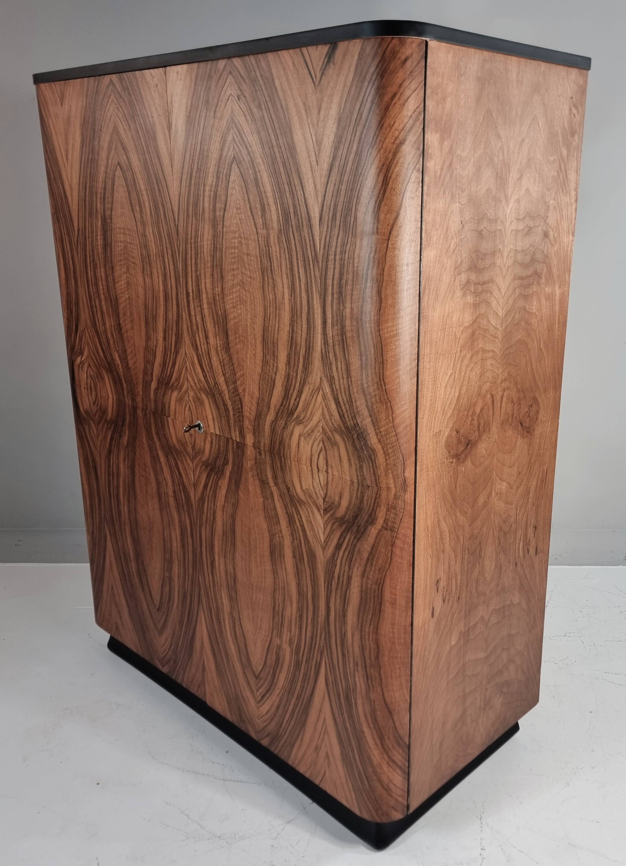 Art Deco Wardrobe, 1940s