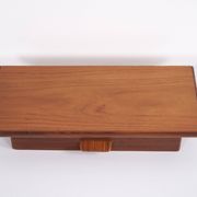 Floating shelf with drawer - Teak - Poul M. Volther - 1960s