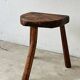 Antique solid wood stool