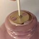 Purple and white opaline pendant light from the 60s/70s.