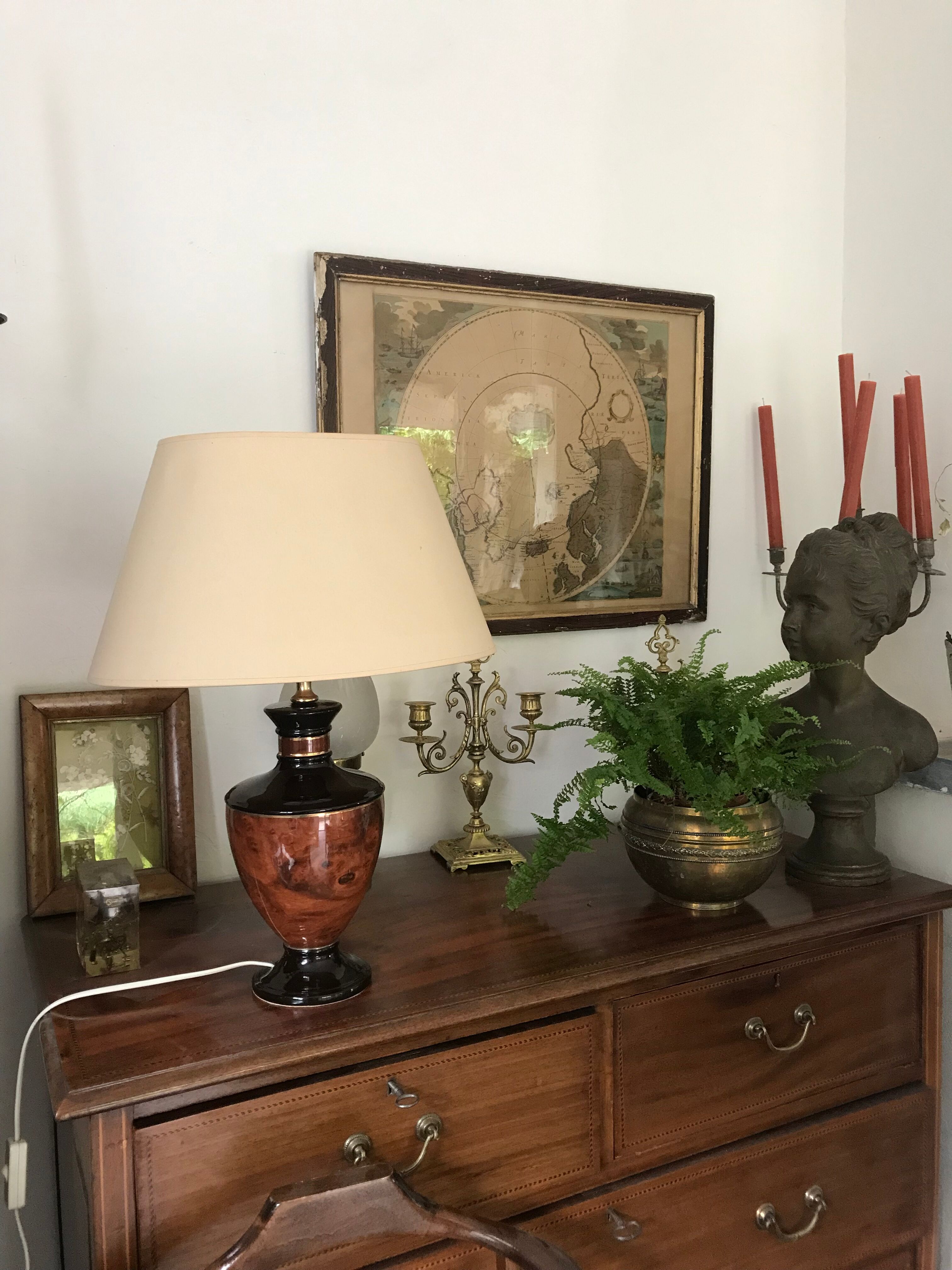 Vintage lamp pair