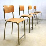 Chaise vintage industrielle