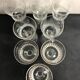 8 verres taillés Louis Philippe