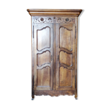 Wardrobe two doors louis xv period without key
