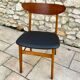 Series of 12 Scandinavian design chairs 1960s"