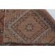 1970s Turkish Hand-Knotted Wool Cotton Red Runner 101x320