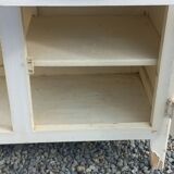 Buffet parisien patine blanche des années 50