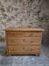 Commode ancienne rustique en pin, 4 tiroirs, vers 1880–1920