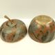 Brass box apple shape