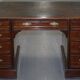 Rare bureau partenaires double caisson Hampton & Son Pall Mall bois dur