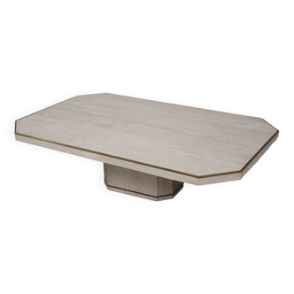 Travertine Coffee Table 1970