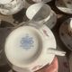 Frélon Frères porcelain service - 12 cups + coffee pot + milk jug F