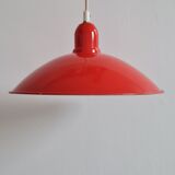 Enamelled sheet metal suspension