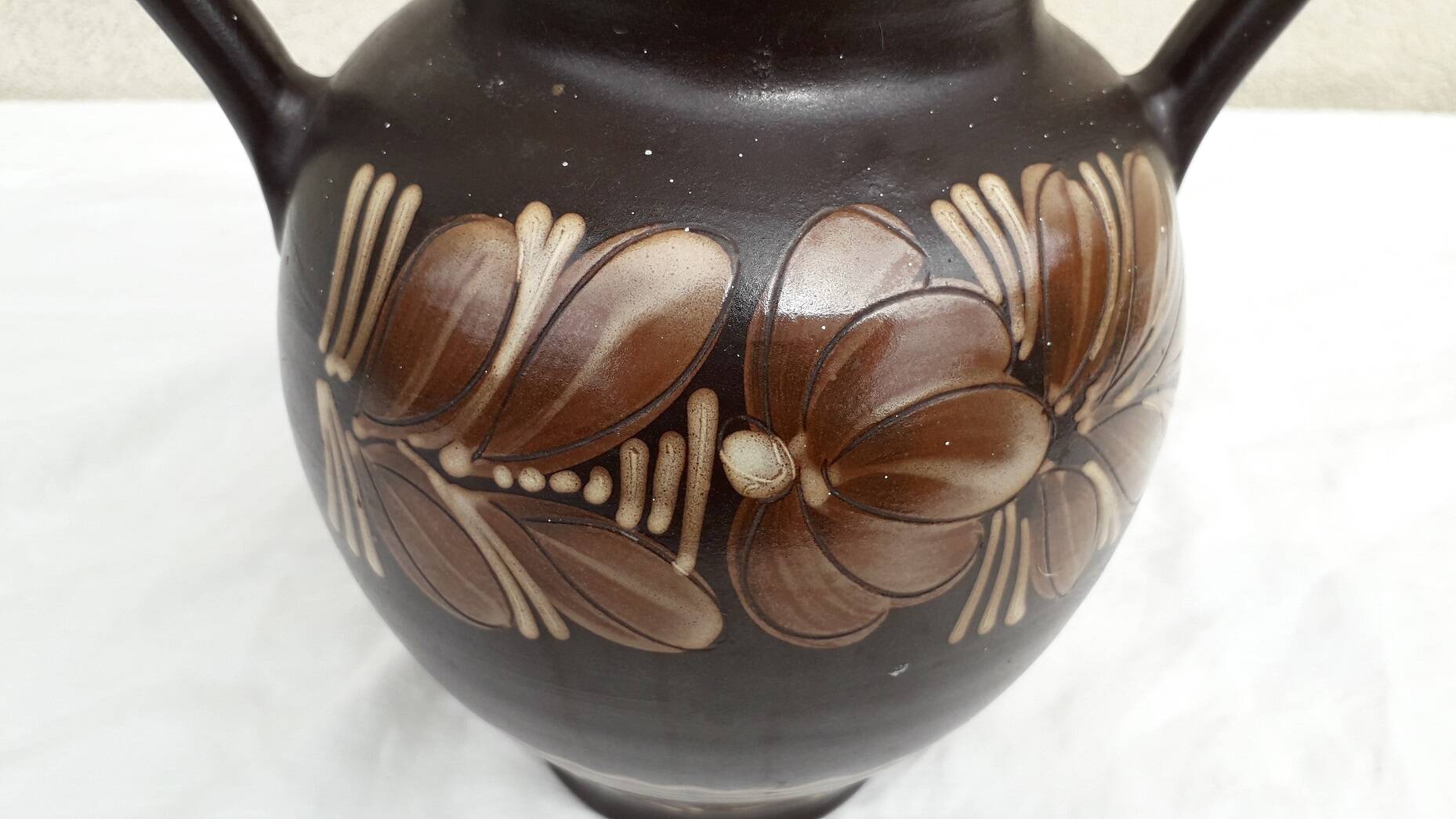 Brown vase